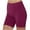 Wine, variant on Xysaqa Cotton Leggings for Women, Summer Casual Yoga Sports Shorts, Womens Comfy High Waist Shapewear Short