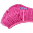 thumbnail image 4 of Dwelke Fluffy Area Rugs Soft Shaggy Rugs for Bedroom Carpet , 5'x8',Hot Pink, 4 of 7