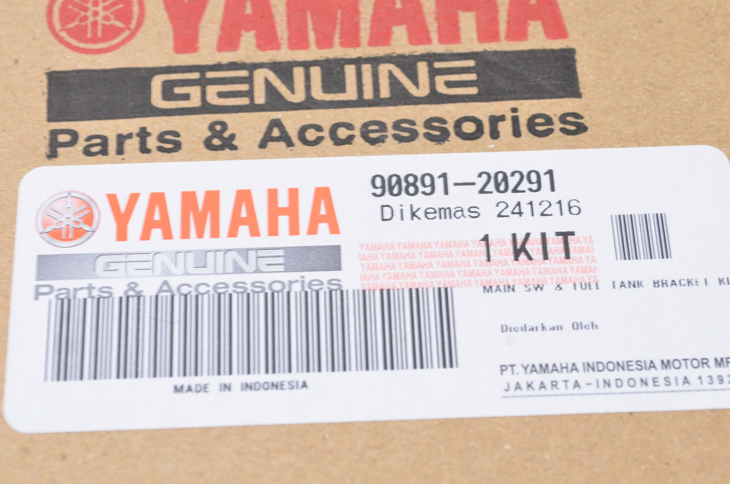 OEM Yamaha 90891-20291, 90891-20291-00 Main Switch & Fuel