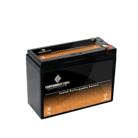 - 12V 10AH Sealed Lead Acid (SLA) Battery for Universal UB1210S LONG WP10-12