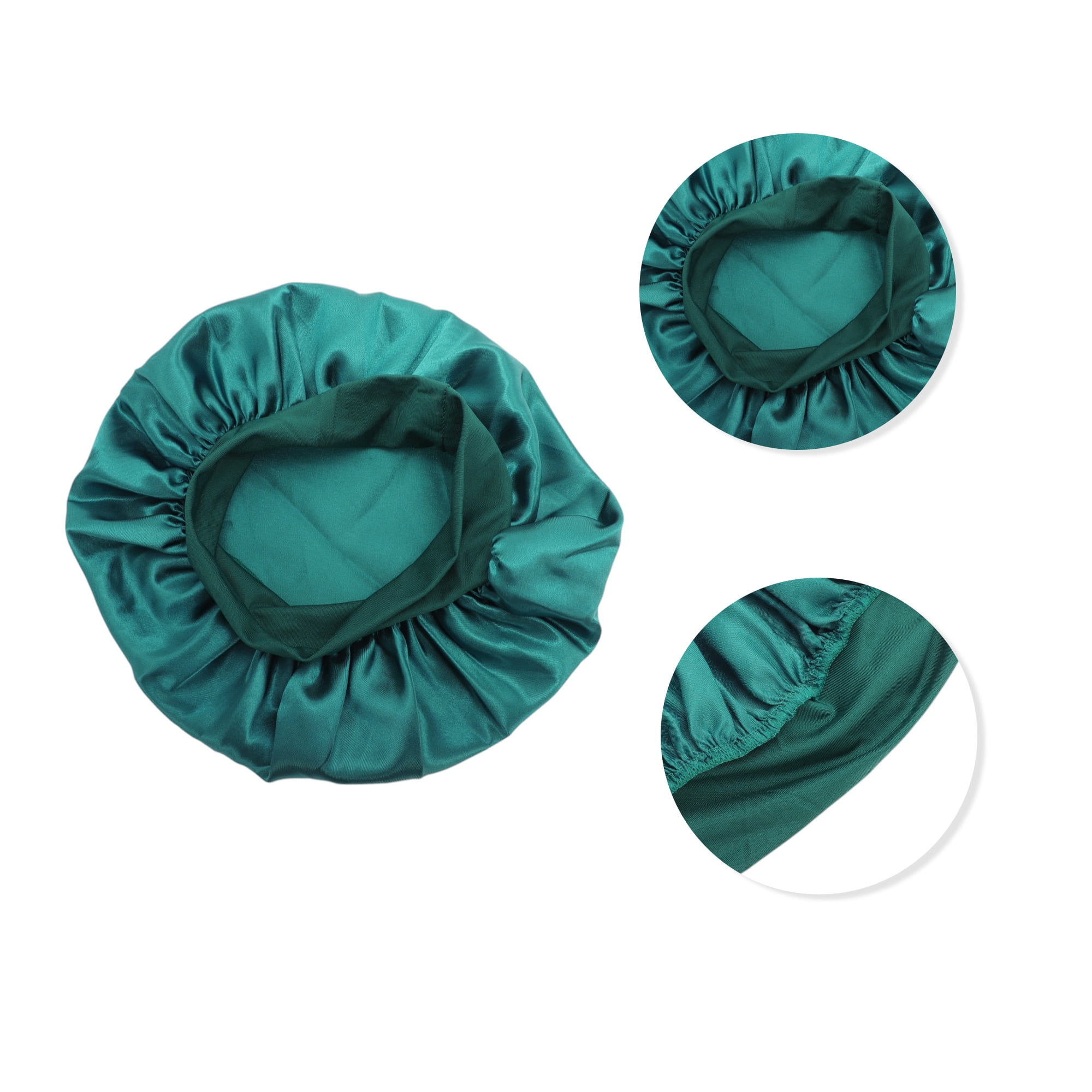 Unique Bargains High Elasticity Shower Cap 1 Pc Blue