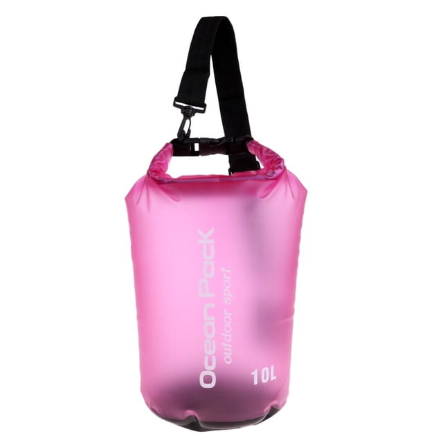 Mujer Bolsa Seca Impermeable Paquete macenamiento Kayak Al Aire Libre Canoa Canotaje Camping 10L Macarena Mochila seca a prueba de agua