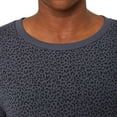thumbnail image 2 of Mondetta Women's Cozy Printed Sweatshirt (India Ink, XS), 2 of 4