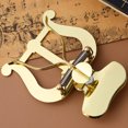 thumbnail image 4 of SHINYPASING Lyre Trombone Dorée et Chemise à Rabat avec Alliage Robuste pour Accessoires de Fanfare, 4 of 7