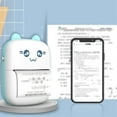 thumbnail image 3 of Handheld Mini Thermal Printer Mobile Phone Bluetooth Photo Memo Student Pocket Wrong Question Printer ,Multi-Format Printing, 3 of 6