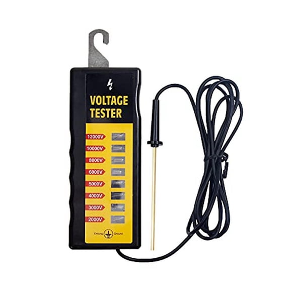 12000V 'S Fence Voltage Testing Tool ,Electric Fence Voltage Tester,Yard Fencing Tester