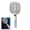 Beige, variant on Folding Electric Mosquito Racket 2-in-1 Handheld Bug Zapper & Mosquito Attraction Beads, Lamp, Rechargeable, 8 LED