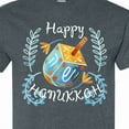 thumbnail image 4 of Inktastic Happy Hanukkah Dreidel and Laurels T-Shirt, 4 of 5