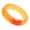 Orange, variant on Lavender Jade Bangle Bracelet for Women 58-62mm - Natural Handmade Good Luck Gift - Elegant & Versatile Jewelry for Any Occasion