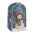 thumbnail image 2 of HELLHERO Merry Snowman Easy to Install Coffee Machine Dust Cover for Kitchen Use Polyester, Machine Washable, Stylish, 2 of 6