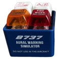 thumbnail image 1 of Mini Aviation Cockpit Keychain, Pilot and Crew Alert Keychain, Realistic EGPWS Flight Warning Sound Simulator, 1 of 5