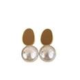 thumbnail image 6 of French retro pearl earrings high-end earrings 2024 new light luxury niche earrings temperament earrings, 6 of 75