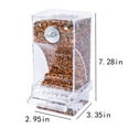 Bird Feeders,Parrot Automatic Feeder No Mess Bird Feeder Food Container