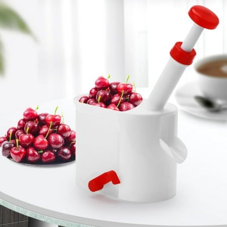 

Fyjucpa Cherry Olive Pitter Cherry Pitter Tool Plastic Cherry Pit Tool Portable Cherry Corer Pitter Machine Fruit Pit Core Remover Kitchen Cherry Pitter Remover BPA Free for Cherry Pie