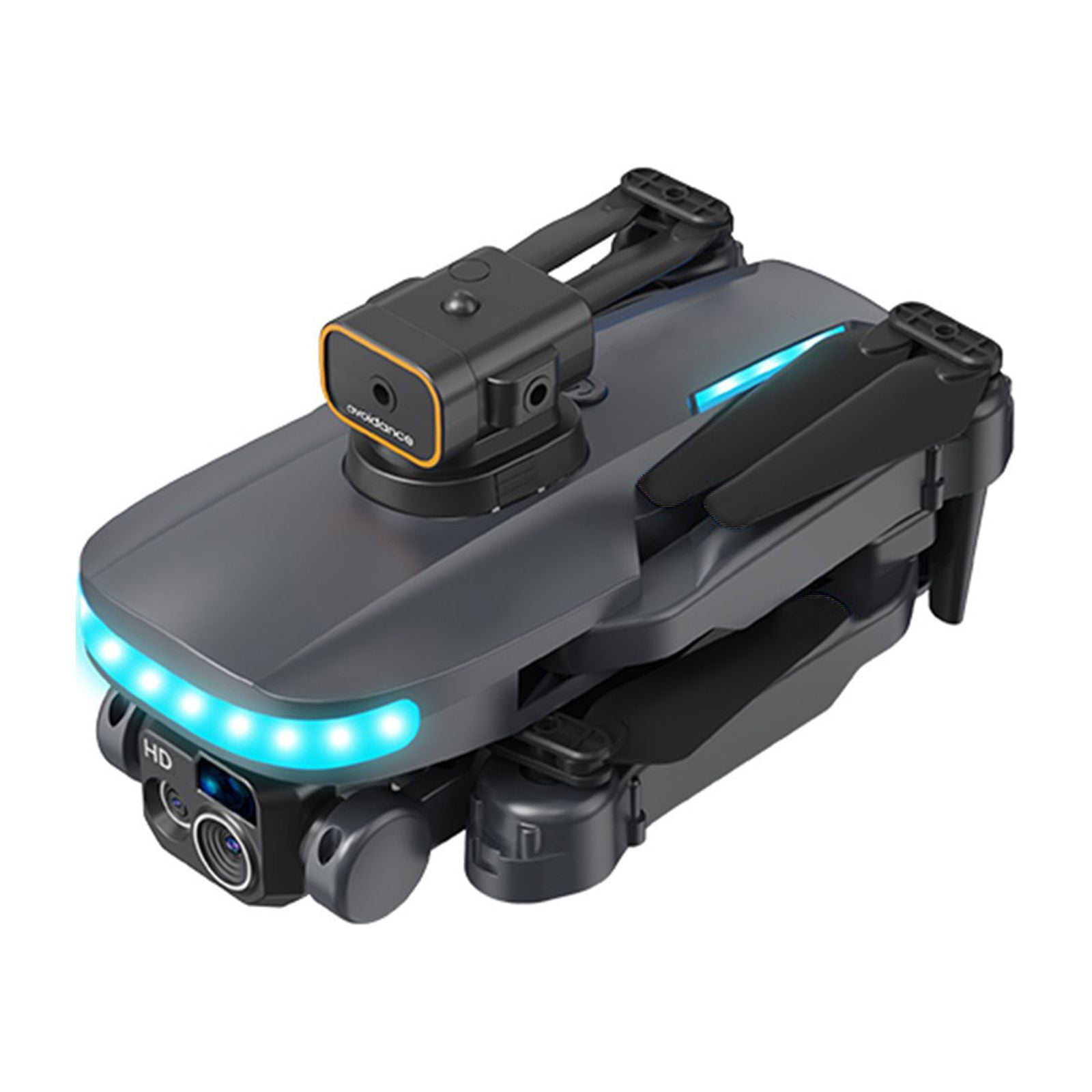 Drone with High-Definition Dual Camera, One Click Takeoff And Landing, 540°Intelligent Obstacle Avoidance Remote Control Toys Gifts for Adults