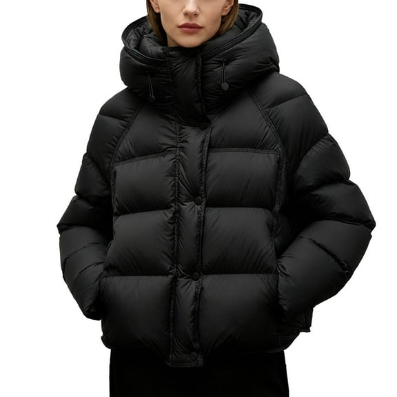 Winter Jackets for Women Winter Padded Coat Warm Thickened Oversized Jacket Outerwear With Soft Comfortable Fabric Winter Coats for Women