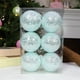 thumbnail image 1 of Juego de 6 bolas de Navidad, azul cielo, 1 of 6