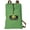 GREEN2, variant on Canvas Southern Miss Eagles Backpack Natural Cotton USM Southern Miss Cinch Bag Lined and with Wide Straps