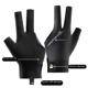 thumbnail image 5 of Guantes de billar profesionales D258 ligeros y transpirables de tres dedos, antideslizantes, para billar individual, 5 of 6