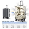 thumbnail image 6 of Daiia Dutch Windmill Luggage Cover, Thickened Washable Travel Luggage Covers, Elastic Unique Baggage Covers for 18-20 inch Luggage-X-Large, 6 of 9