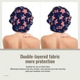 thumbnail image 2 of Naloa American Stars Adjustable Hair Bonnet for Sleeping, Hair Wrap Sleep Cap Turban for Women Men, Curly Straight Hair Long Large Braid Unisex, 2 of 6