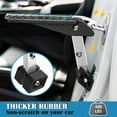 thumbnail image 3 of Universal Fit Car Door Step Foldable Roof Rack Door Step Up on Door Latch Supports Both Feet Easy Access to Rooftop for Most Car SUV Truck Max Load lbs (), 3 of 5