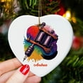 thumbnail image 5 of Customizaholic Tattoo Machine Ornament – Colorful Personalized Gift for Tattooists, Custom Holiday Keepsake for Artists, 5 of 7