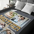thumbnail image 5 of Custom Blanket with Picture Customized Blankets with Photos Personalized Gifts for Birthday Anniversary Christmas New Year, 10 Photos, 50x60 Inch(Minky Fleece), 5 of 6