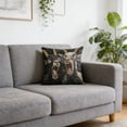 thumbnail image 3 of 1pc Pillow Covers - Screaming Goat Soft Protector, 45*45 cm Square, Hilarious Animal Graphic, Couch Decoration, Living Room Sofa Cushion Covers, Spring Pillow Covers (F), 3 of 3