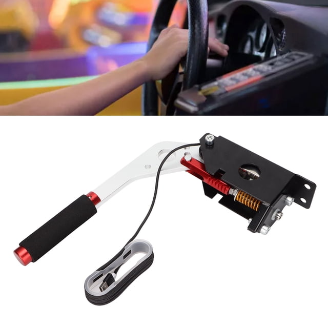 Leftwei PC Joystick USB Handbrake for G27 G25 G29 T500 T300, PC Handbrake for Racing Games, No Need to Install The Driver