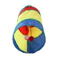 thumbnail image 3 of Túnel de túnel de gato Túnel de mascota Portable para gatos interiores con pelota de pelota Plegado de juguetes interactivos para gatitos que realiza 50 cm, 3 of 8