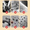 thumbnail image 6 of Hovilon 100 Pcs Disposable Faucet Filter Socks, Thick Cotton Sediment & Rust Removing Water Tap Filtration Pouches, Well Water Filtration Bags with Zip Ties for Kitchen Sink and Outdoor Spouts, 6 of 9