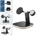 thumbnail image 2 of Plegable, 25W de Carga Rápida, Soporte de Teléfono para Carga Teléfono Soporte para Estación de Inalámbrico P Negro, 2 of 7