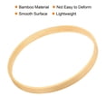 thumbnail image 4 of Unique Bargains 4.7' Wooden Bamboo Floral Hoop Rings for DIY Crafts Wedding Wreath 8Pack, 4 of 5