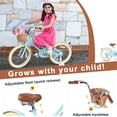 thumbnail image 5 of Glerc Little Molly 12 inch Kids Girls Bike for1 2-4 Years Old Child and Toddler,gifts,Blue, 5 of 11