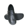 thumbnail image 2 of Female Slip Resistant Leather Shoes for Women Monk Strap Clogs Comfortable Casual Shoes, 2 of 7