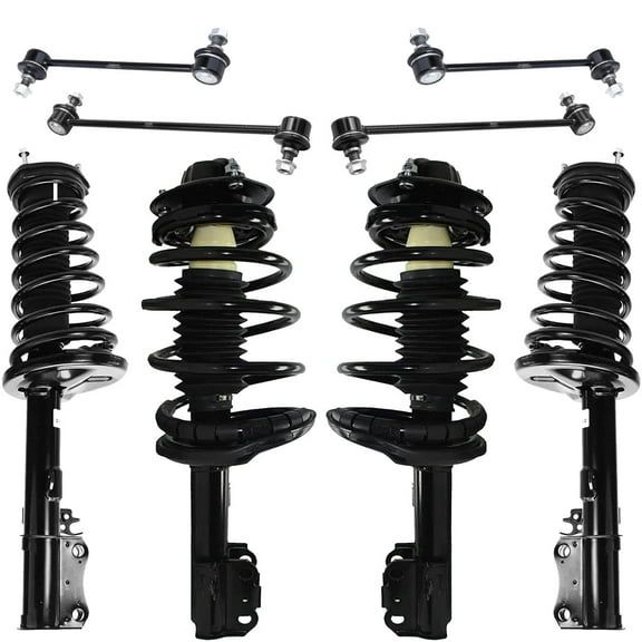 Detroit Axle Easy Installation Struts Kit for 1997-2001 Toyota Camry, 1999-2003 Solara, 8 Piece