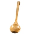 thumbnail image 6 of Uxcell 11" Kitchen Wooden Spoons Natural Grain Spoon Dining Spoons Brown, 6 of 7