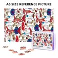 thumbnail image 6 of Kll Colorful Mushrooms - 300 Piece Jigsaw Puzzle For Adult And Teenagers Family Educational Game Toys 300pcs, 6 of 9