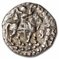 thumbnail image 3 of Indo-Scythian Silver Drachm (c.58 BC) XF (Money of the Bible), 3 of 4