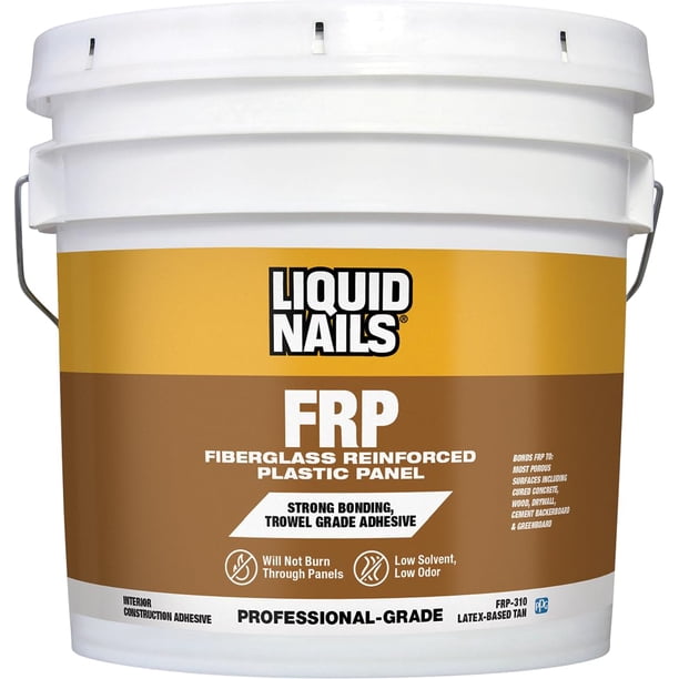 Adhesivo Líquido Liquid Nails FRP-310 Reforzado con Fibra de Vidrio 13,25 L