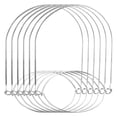 thumbnail image 1 of 6Pcs Mason Jars Hangers Stainless Steel Wire Handles Universal Mason Jars Hanging Handles, 1 of 7