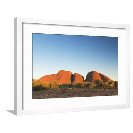 Kata Tjuta The Olgas Uluru Kata Tjuta National Park Northern Territory Australia Pacific Framed Print Wall Art By Ian Trower Walmart Com