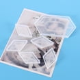 thumbnail image 4 of Usmixi Boîte de Rangement en Cristal Époxy DIY Miroir Rhombus Manuel Hexagonal, 4 of 5