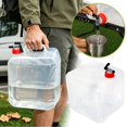 thumbnail image 2 of Ainf Portable Outdoor Folding Water Container For Camping Hiking Emergency Storage, 2 of 9