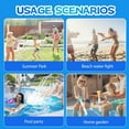 thumbnail image 7 of Firework Water Gun Water Spray Toy Water Festivals,Pool Parties,Family Gatherings,Proposals(Blue Purple), 7 of 7