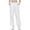 White, variant on Tnhcen Women's Wide Leg Drawstring Cargo Pants - Casual Elastic Waist Trousers with Multi-Pockets Stretchy Fit S-XL