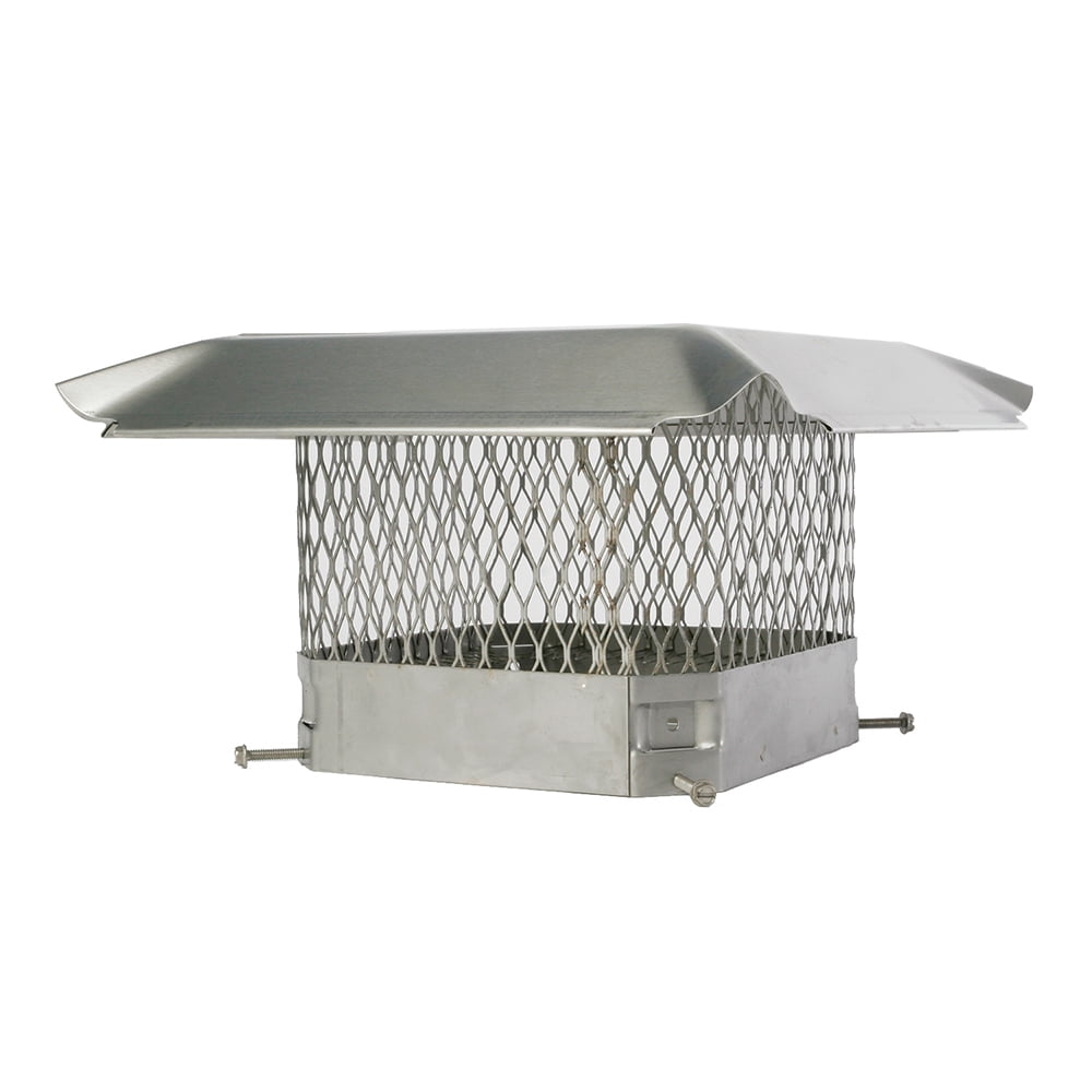 HY-C Shelter Pro Stainless Steel Round Chimney Cap- 5/8"-9x13 - Walmart 9x13 Stainless Steel Chimney Cap