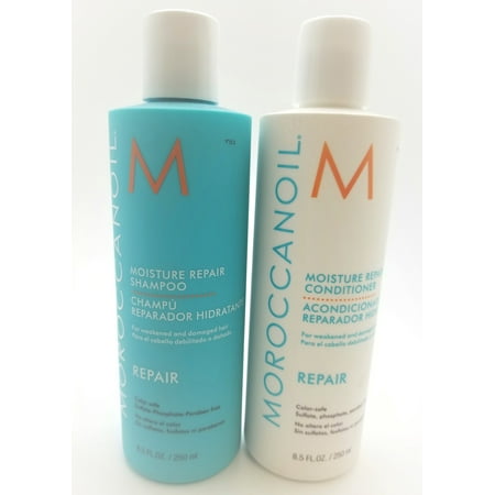Moroccanoil Moisture Repair Shampoo 250 ml & Conditioner 250 ml Duo Set 8.5 oz