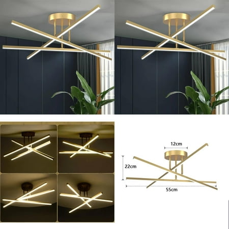 

DJNRUI 2023 ceiling lamp Nordic modern LED lamp living room dining room bedroom lights ceiling chandelier